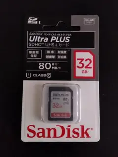 SanDisk Ultra PLUS 32GB SDHCカード