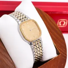 稼働 OMEGA DE VILLE 腕時計 コンビ ゴールド シルバー 3878 - メルカリ