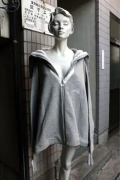 BALMUNG セーラースウェットパーカー グレー BALMUNG（バルムング）の「BALMUNG / ビッグセーラースウェット / 灰