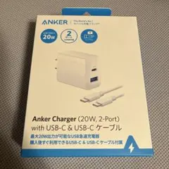 Anker Charger USB-C ＆ USB-C ケーブル