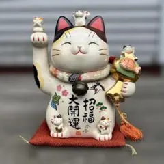 招き猫 置物 縁起物 大開運 招福 薬師堂 招き猫 置物 縁起物 大開運 招福 薬師堂 - メルカリ