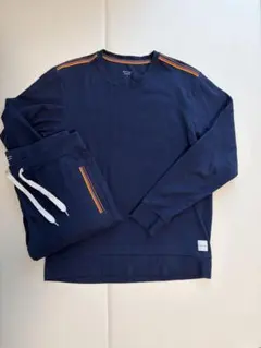 ポールスミス　上下スウェット　ネイビー