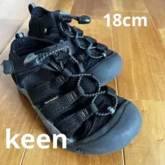 keen サンダル　18cm ブラック