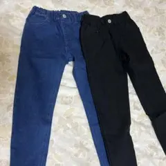 MPS ウエストゴム ロングパンツ 2色セット120センチ