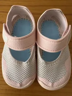 New Balance ピンク 子どもサンダル12.5cm