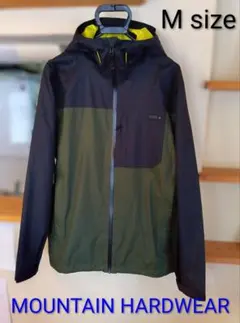 MOUNTAIN HARDWEAR マウンテンパーカー M ブラック カーキのサムネイル