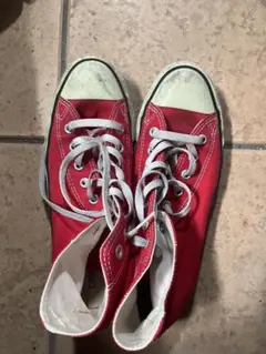 converse ALLSTAR ハイカット　赤