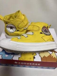【★converse】キッズオールスター　ピカチュウ 15㎝　子供靴　幼児