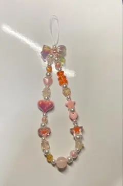 【No.6】ビーズストラップ