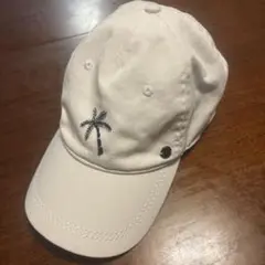 ROXY キャップ　レディース　白