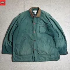 1256古着90's ハンティングジャケットＸＬカバーオールフェードボロ雰囲気系のサムネイル