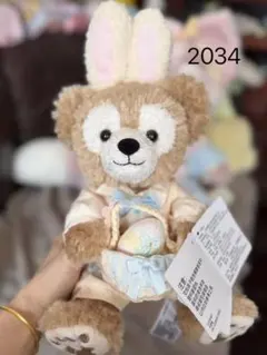 お顔厳選　上海ディズニー　春日 イースター　ダッフィーぬいぐるみ SS