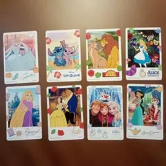 ディズニー キャラクター カード 8枚セットのサムネイル