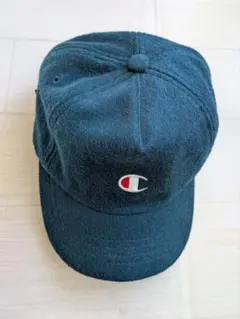 Champion ダークグリーンキャップ美品
