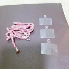 赤⭐️[seninhi] スマホストラップ