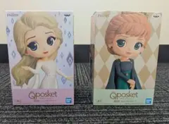 【未開封】 キューポスケット アナ雪2　Qposket エルサB アナB