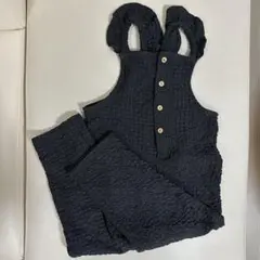 新品未使用　ZARA キッズ　98 2-3yサロペット　オーバーオール フリル