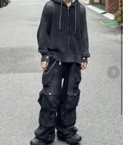 ニットパーカー パーカー