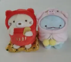 すみっコぐらしコレクション とんかつ（ねこチョコ）・ふろしき