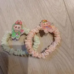 ラブブ ヘアゴム 2つ