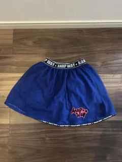 ANAP Way メッシュスカート ブルー 140cm