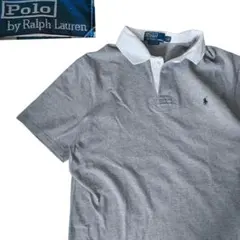 ラルフローレン　RALPH LAWREN　ラガーシャツ　LLサイズのサムネイル
