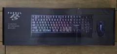 PASOUL ゲーミングキーボード マウスセット