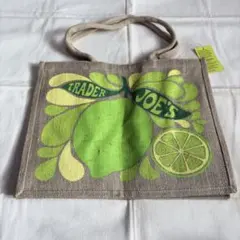 土日特価！タグ付き新品未使用！！　トレーダージョーズ　レモン　エコバック