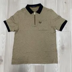 FRED PERRY フレッドペリー チェック柄ポロシャツ 半袖 メンズ 襟付き
