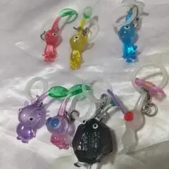 ピクミン めじるしアクセサリー カプセルトイ 7個セット
