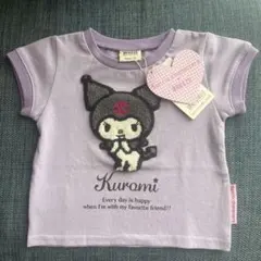 BREEZE サンリオ クロミ 半袖Tシャツ パープル 90cm