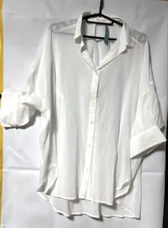 AMERICAN HOLIC 五分袖シャツ ホワイト