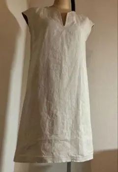 tomorrowland BACCA リネンワンピース　ベージュ