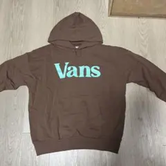 Vans ブラウン パーカー Mサイズ