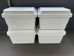 【無印良品】再生ポリプロピレン入り 頑丈収納ボックス 大 4つセット