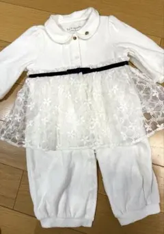 ケイトスペード　ロンパース　50〜70cm お食い初め　結婚式