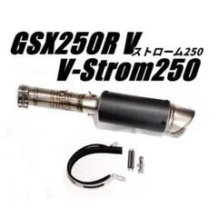ER6N スリップオンマフラー用パイプ】＆【リアルカーボンマフラー全長