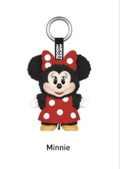POPMART ミッキーファミリー ぬいぐるみキーチェーン(ミニー)