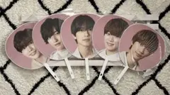 なにわ男子 うちわ 5点セット