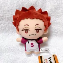 ハイキュー!! みにコレ！ぬいぐるみマスコット 白鳥沢高校　天童覚