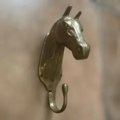 馬の頭デザイン 壁掛けフック