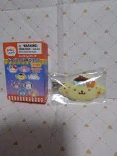 サンリオキャラクターズ　おめんみたいな　シークレット前髪クリップ　ポムポムプリン