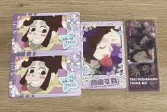 忍たま乱太郎　平滝夜叉丸　スナップマイド／フォトグレイステッカー　4点まとめ