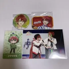 週末お値下げ中　カラフルピーチ　じゃぱぱ　缶バッジ　トレカ　実写ブロマイド