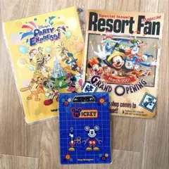 TOKYO Disneyland A4クリアファイルとバインダーセット【未使用】