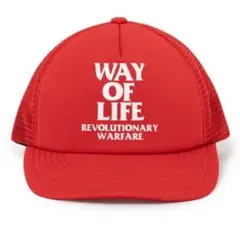 RATS ラッツMESH CAP "WAY OF LIFE" REDのサムネイル