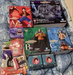 1番くじ ワンピース　A、B、C、E賞、ラストワン等　フィギュア　セット売り