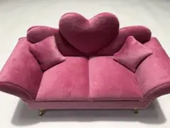ソファ型ジュエリーボックス ピンク
