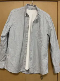 無印　ＵＶカット吸汗速乾半袖Ｔシャツ　洗いざらしオックスボタンダウン長袖シャツ