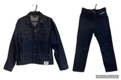 BADWAY セットアップ　ジャケット　スタッズ　Gジャン　ペンキペイント